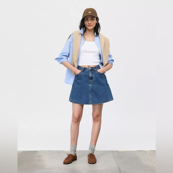 Levi's Dresses & Skirts - 🆕 LEVI’s Mini Flounce Denim/Jean Skirt (NWT)